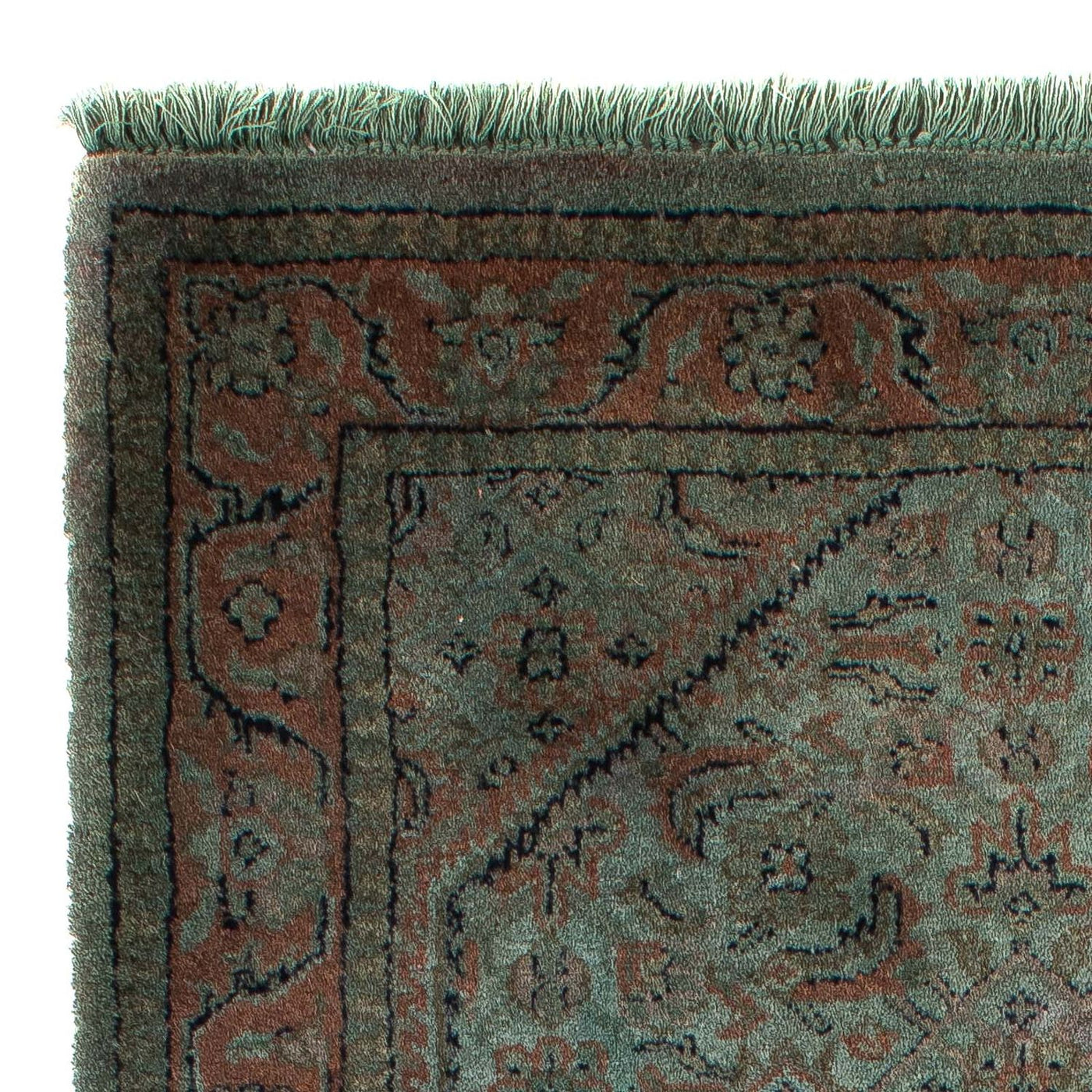 Orientteppich 140 x 70 cm - hellblau