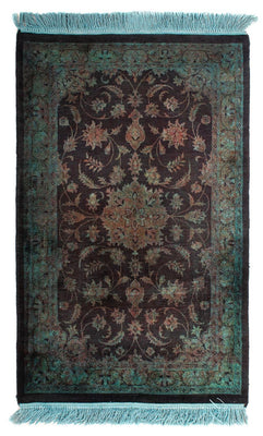 Oriental Rug - Indus - 130 x 76 cm - light blue