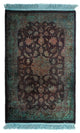 Orientteppich 130 x 76 cm - hellblau