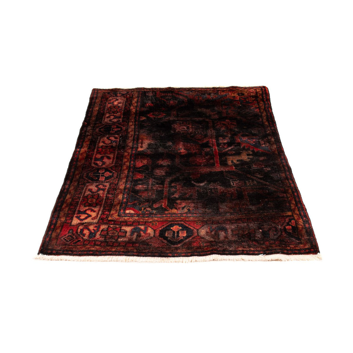 Perser Rug - Nomadic - 143 x 102 cm - dark red