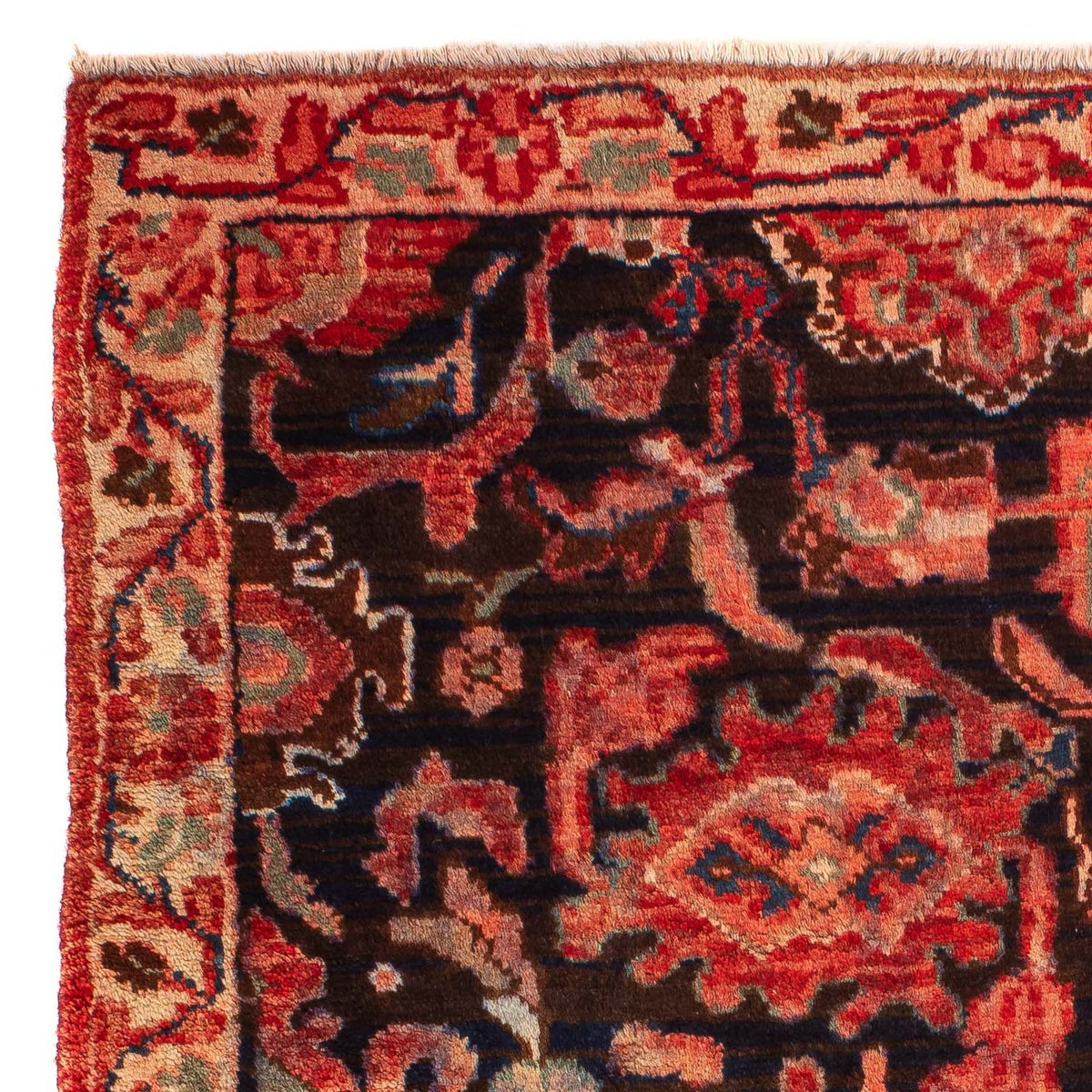 Perser Rug - Nomadic - 118 x 95 cm - light red