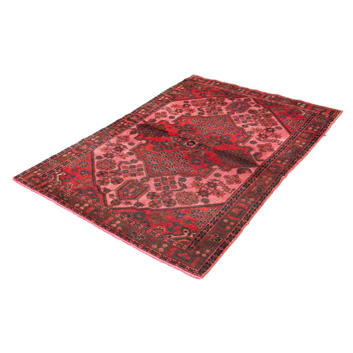 Perser Rug - Nomadic - 162 x 112 cm - light red