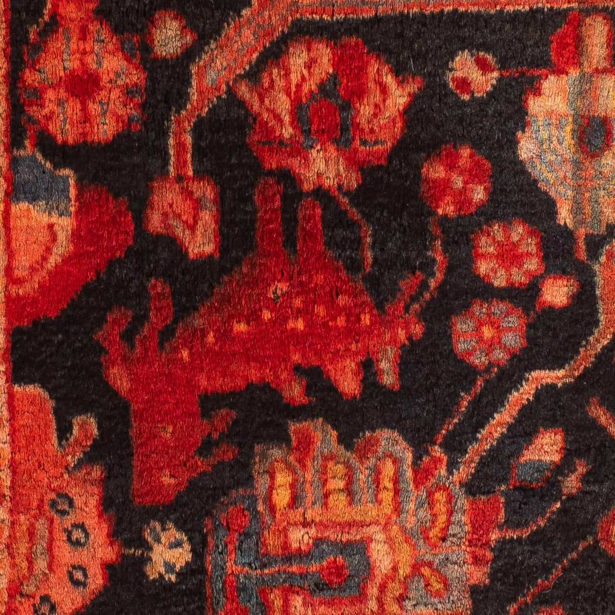 Perser Rug - Nomadic - 125 x 96 cm - multicolored