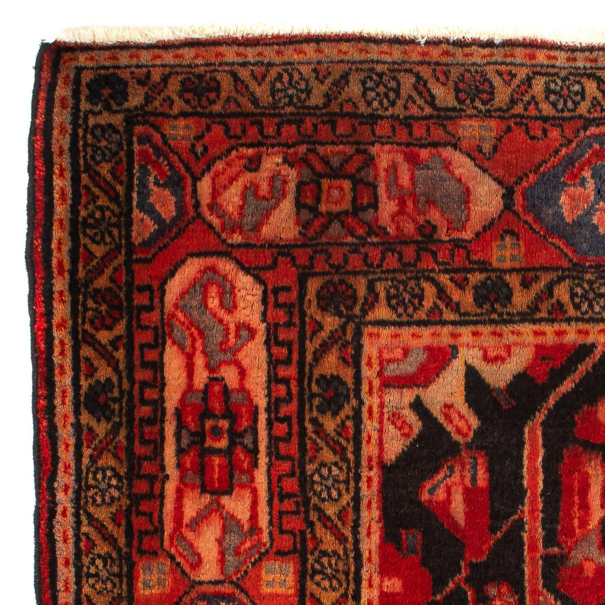 Perser Rug - Nomadic - 125 x 96 cm - multicolored