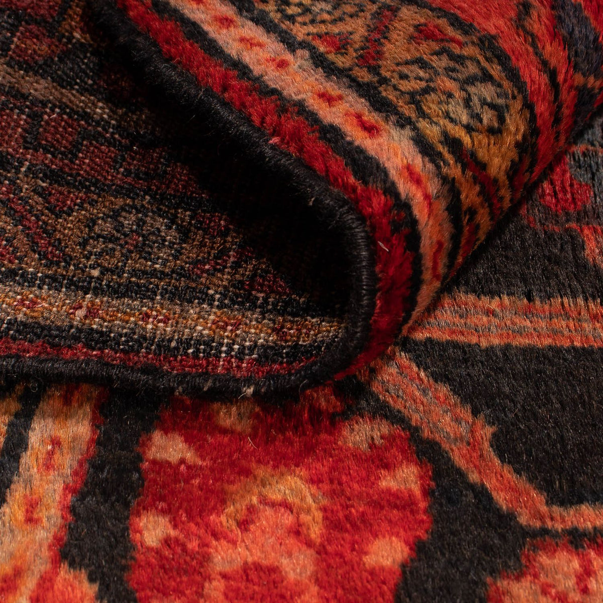 Perser Rug - Nomadic - 125 x 96 cm - multicolored