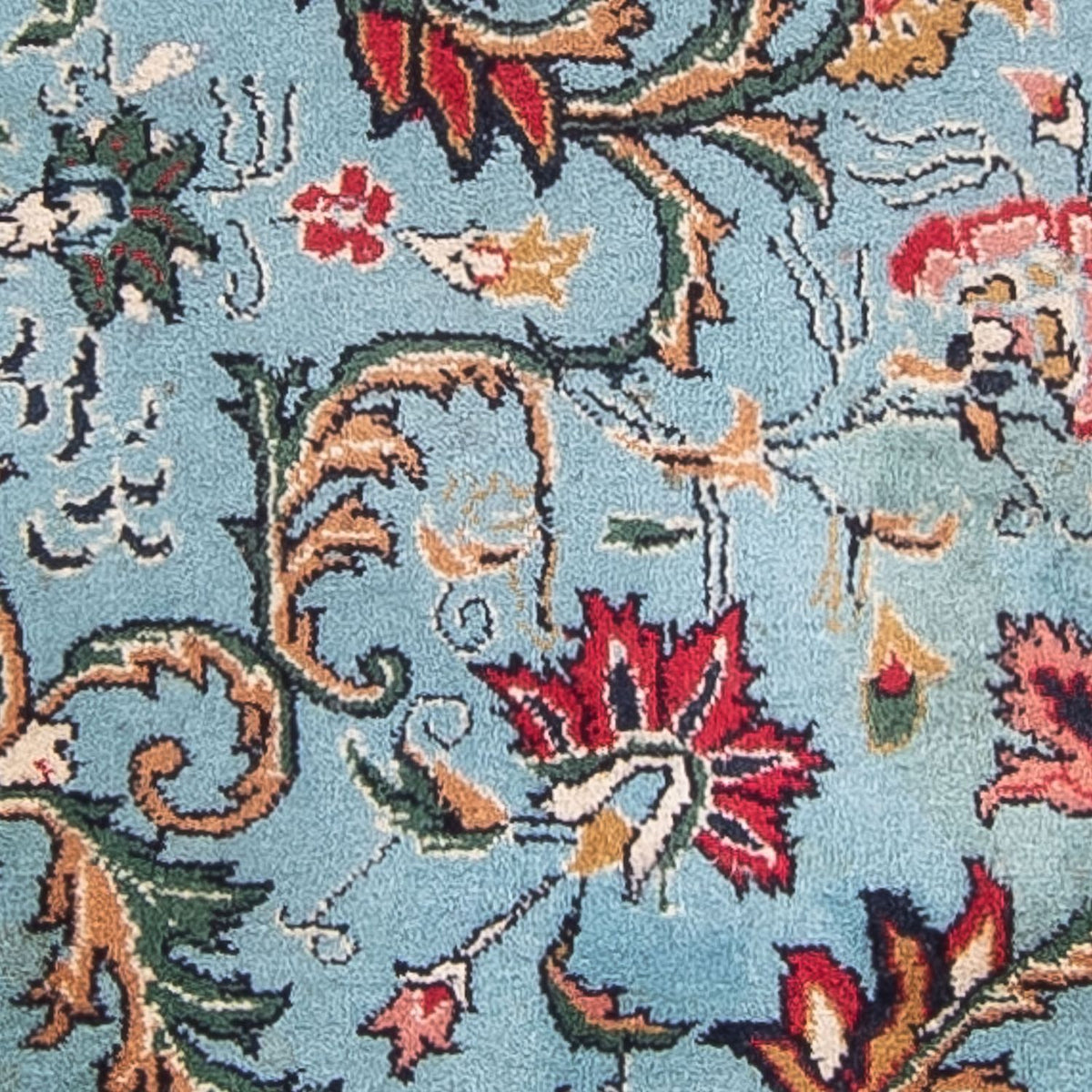 Oriental Rug - Indus - 194 x 81 cm - light blue