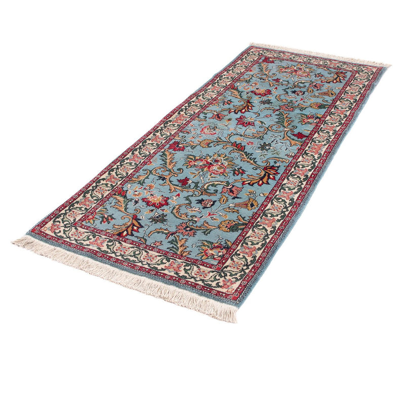 Oriental Rug - Indus - 194 x 81 cm - light blue