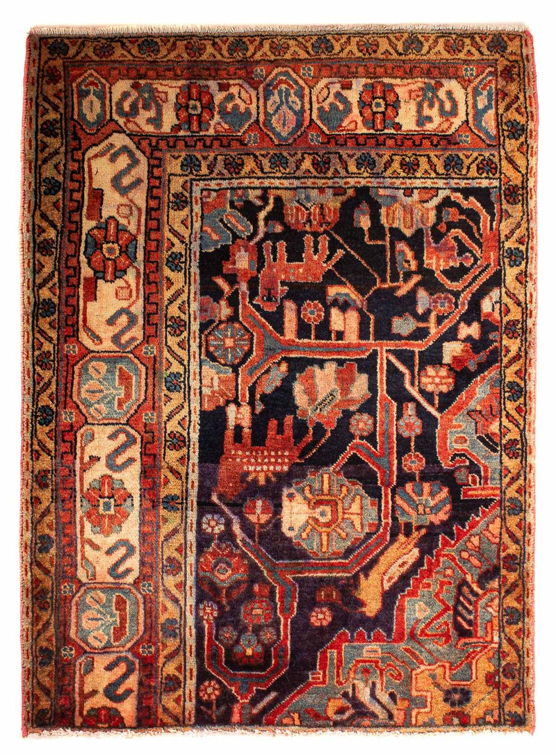 Perser Rug - Nomadic - 120 x 88 cm - multicolored