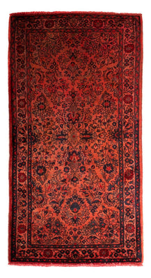 Perser Rug - Classic - 132 x 68 cm - dark red
