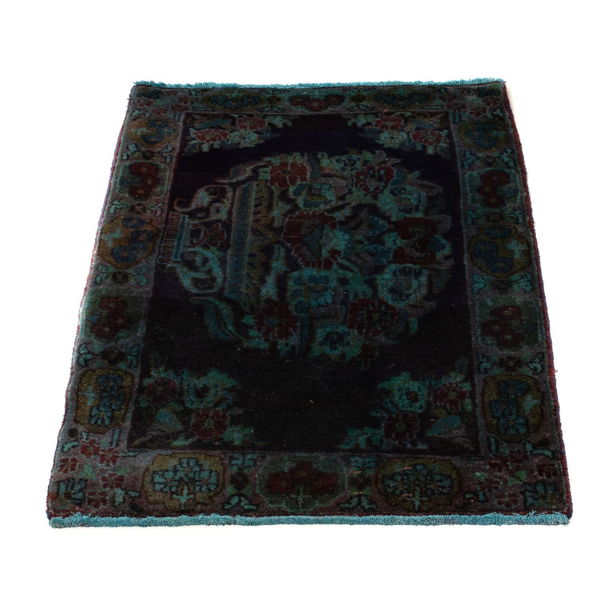 Perser Rug - Keshan - 117 x 65 cm - dark blue