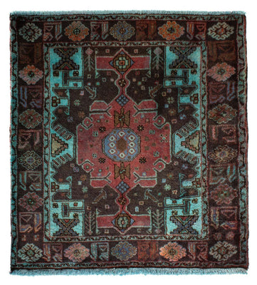 Perser Rug - Nomadic square  - 108 x 101 cm - multicolored