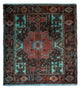 Orientteppich 108 x 101 cm - mehrfarbig