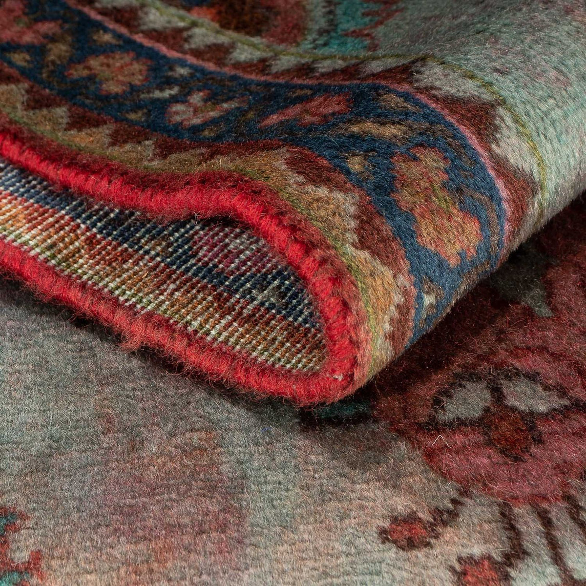 Perser Rug - Nomadic - 125 x 75 cm - light blue