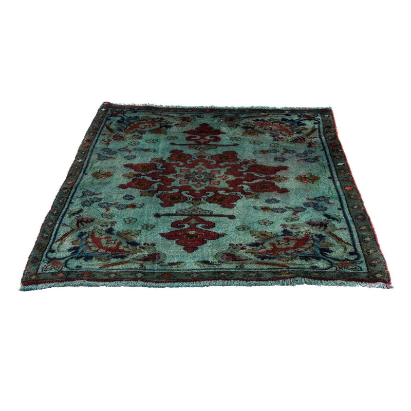 Perser Rug - Classic square  - 105 x 104 cm - light blue