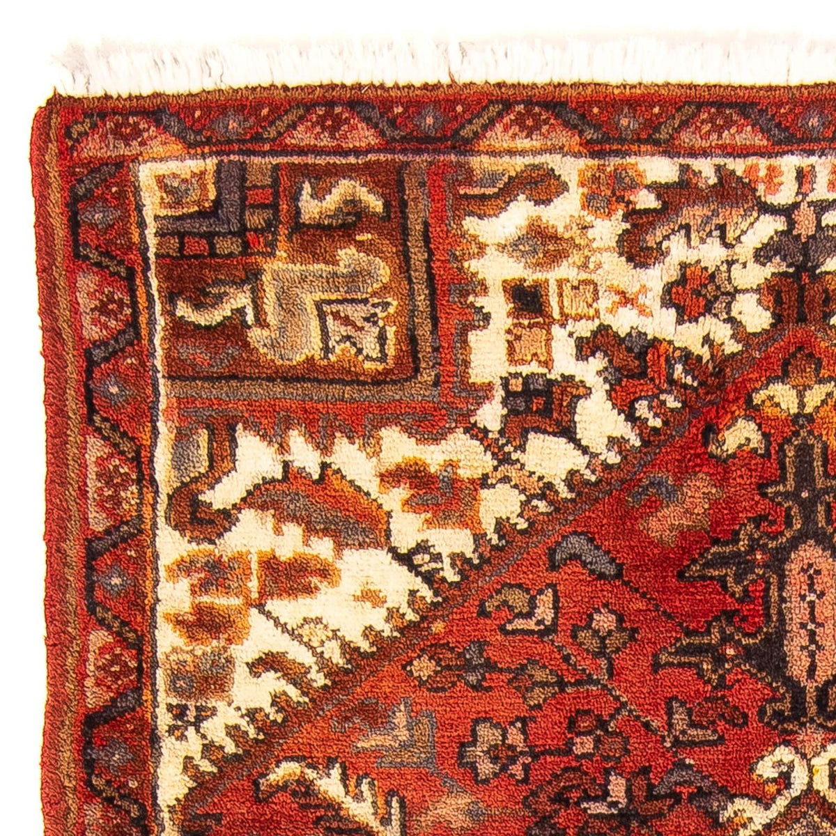 Perser Rug - Nomadic - 132 x 84 cm - rust