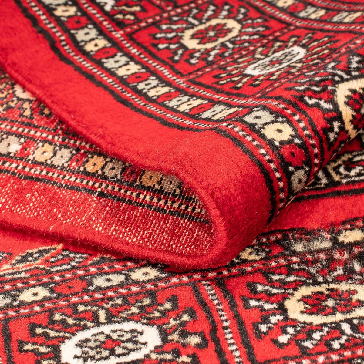 Pakistani Rug - 123 x 80 cm - dark red