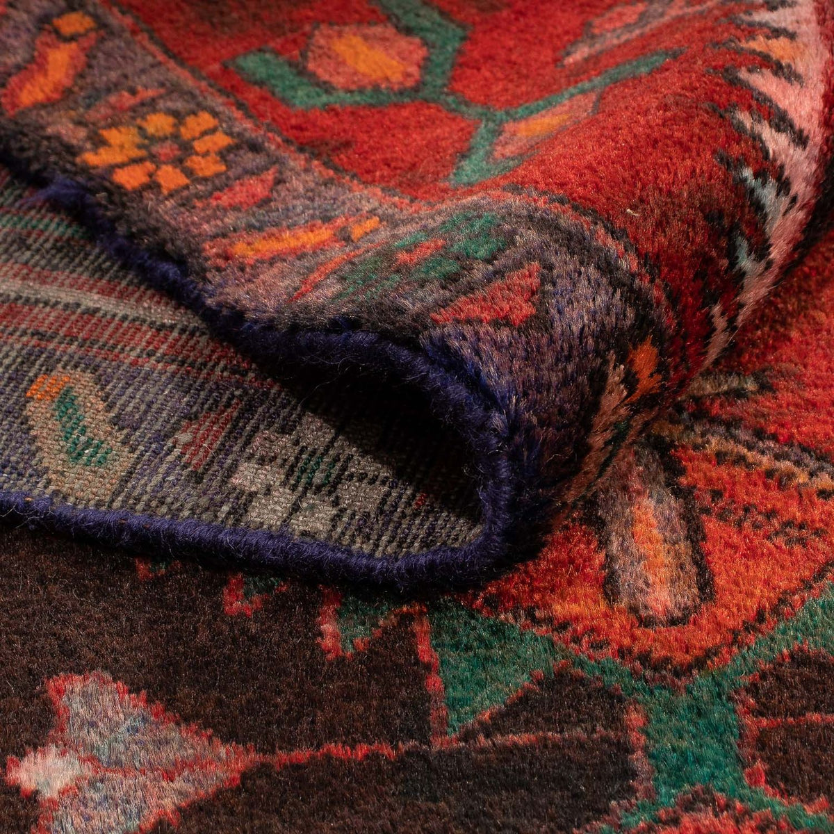 Perser Rug - Nomadic - 177 x 108 cm - dark red