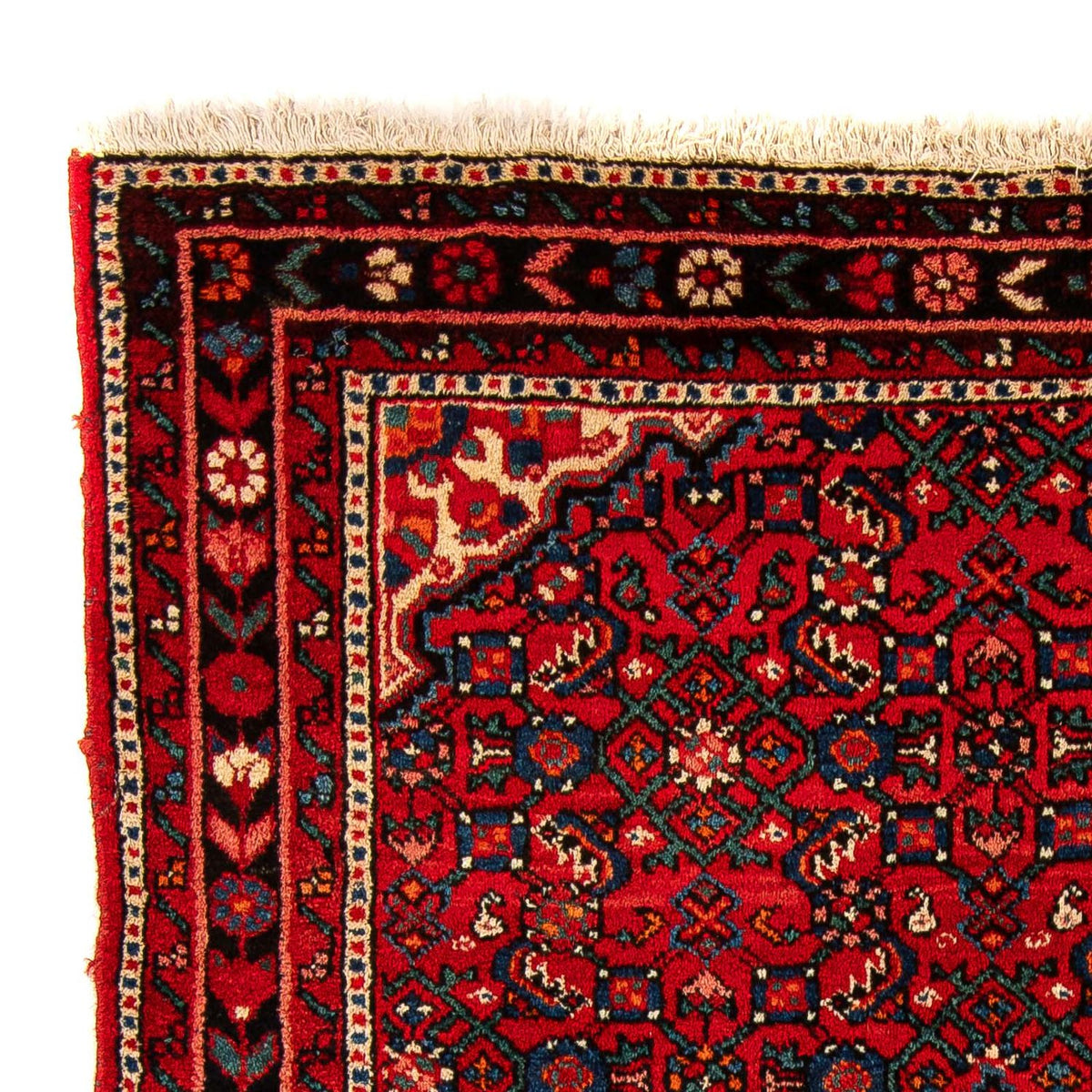 Perser Rug - Nomadic - 159 x 113 cm - dark red