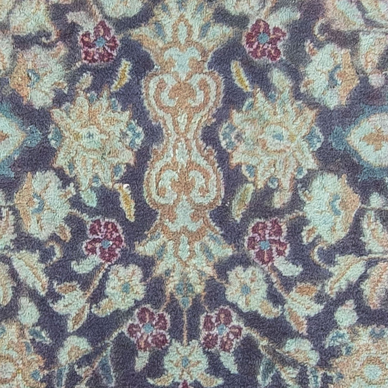 Runner Perser Rug - Nain - Royal - 290 x 92 cm - dark blue