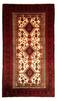 Belutsch Rug - 183 x 107 cm - dark red