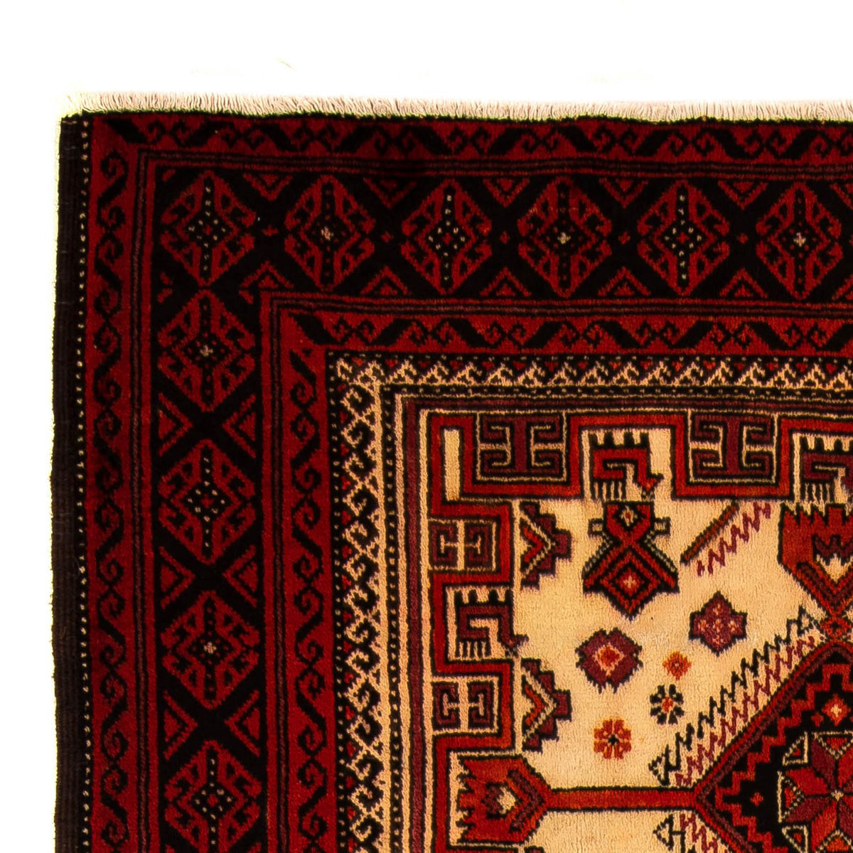 Belutsch Rug - 183 x 107 cm - dark red