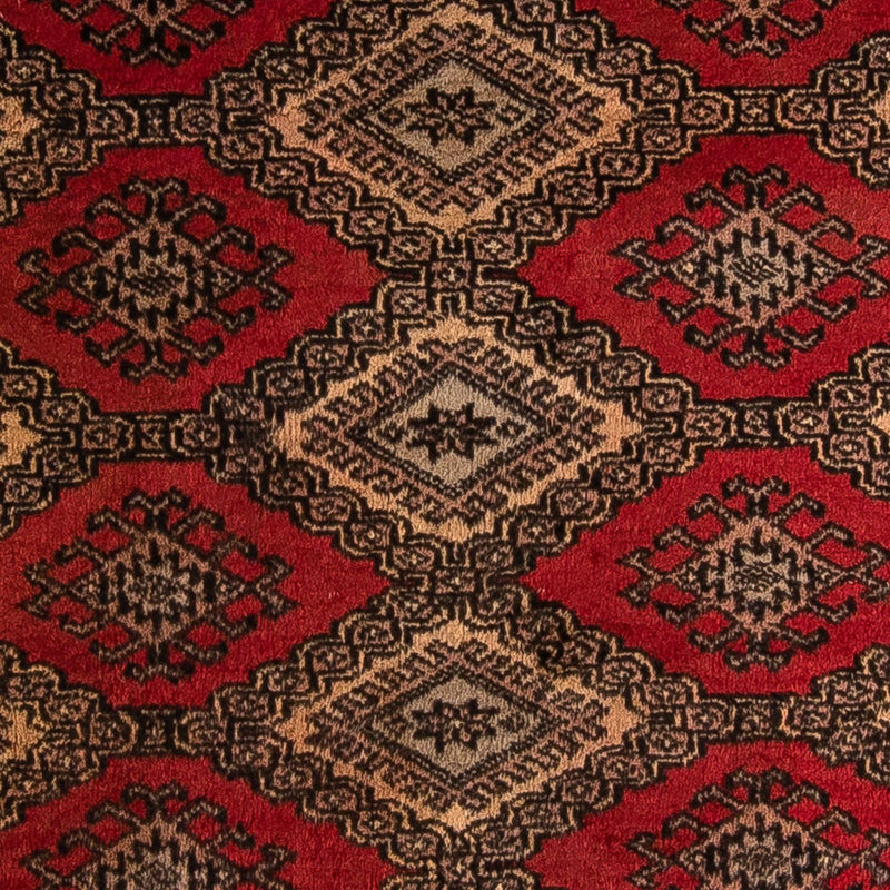 Pakistani Rug - 150 x 96 cm - dark red