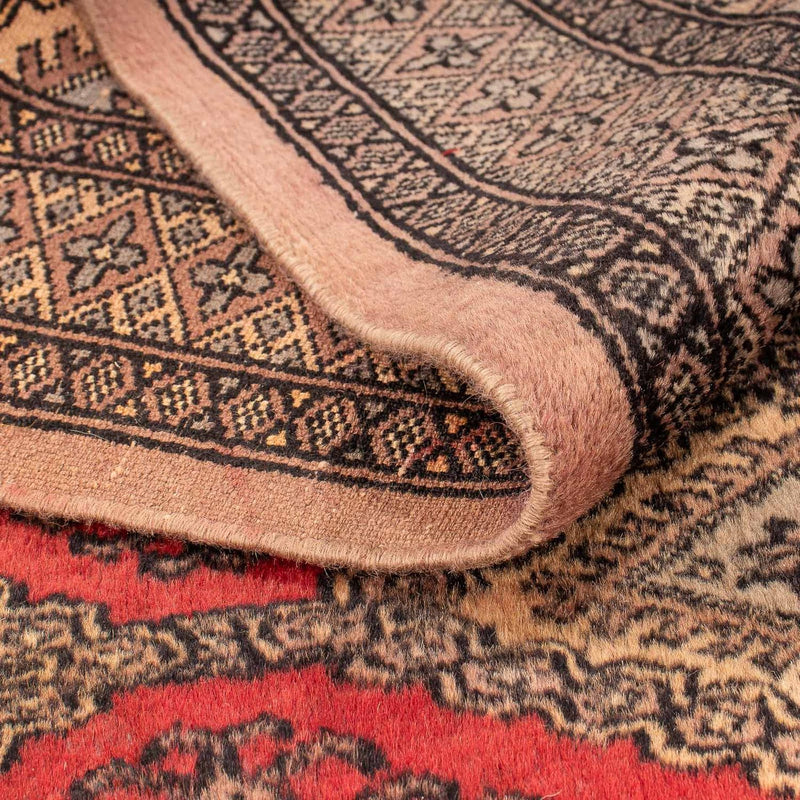 Pakistani Rug - 150 x 96 cm - dark red