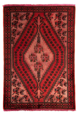 Perser Rug - Nomadic - 150 x 100 cm - dark red