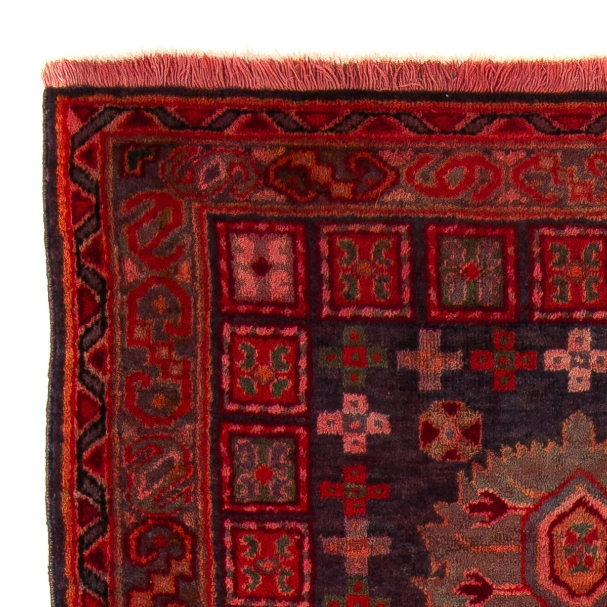 Belutsch Rug - 154 x 78 cm - dark red