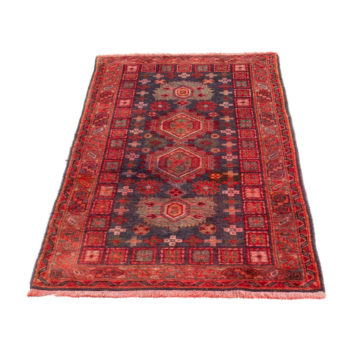Belutsch Rug - 154 x 78 cm - dark red