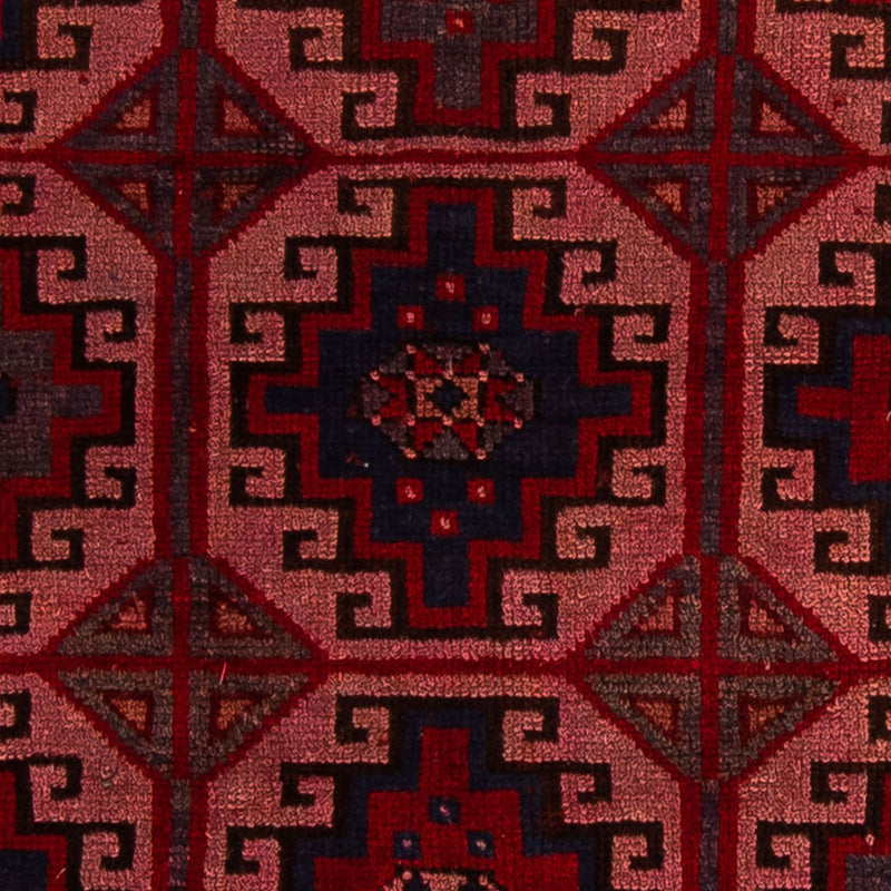 Belutsch Rug - 131 x 104 cm - light red
