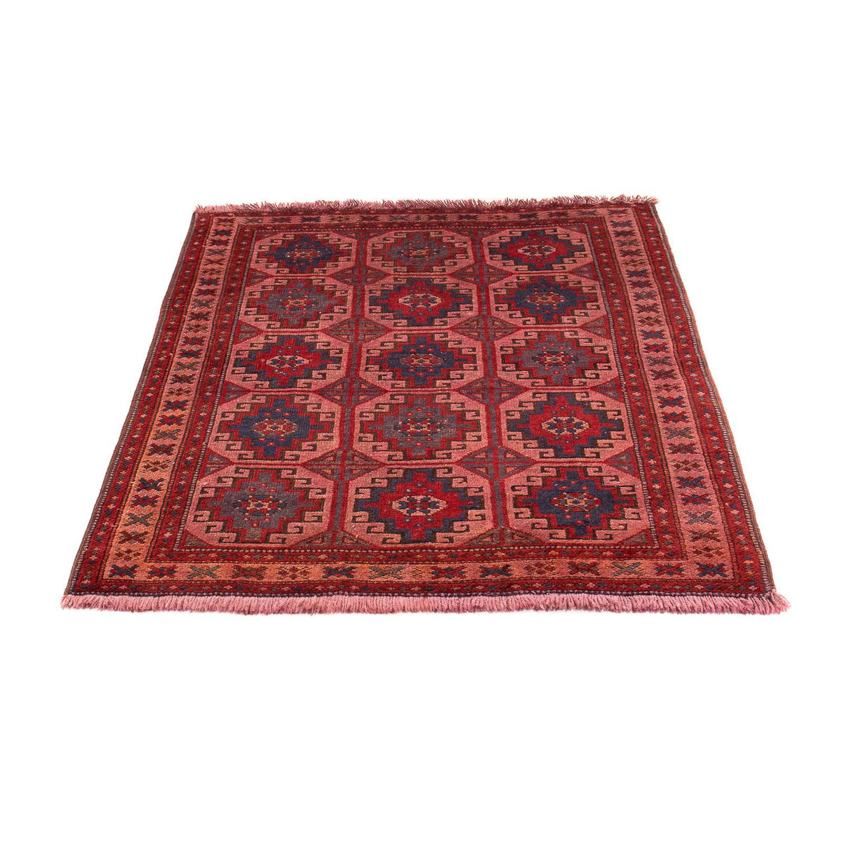 Belutsch Rug - 131 x 104 cm - light red