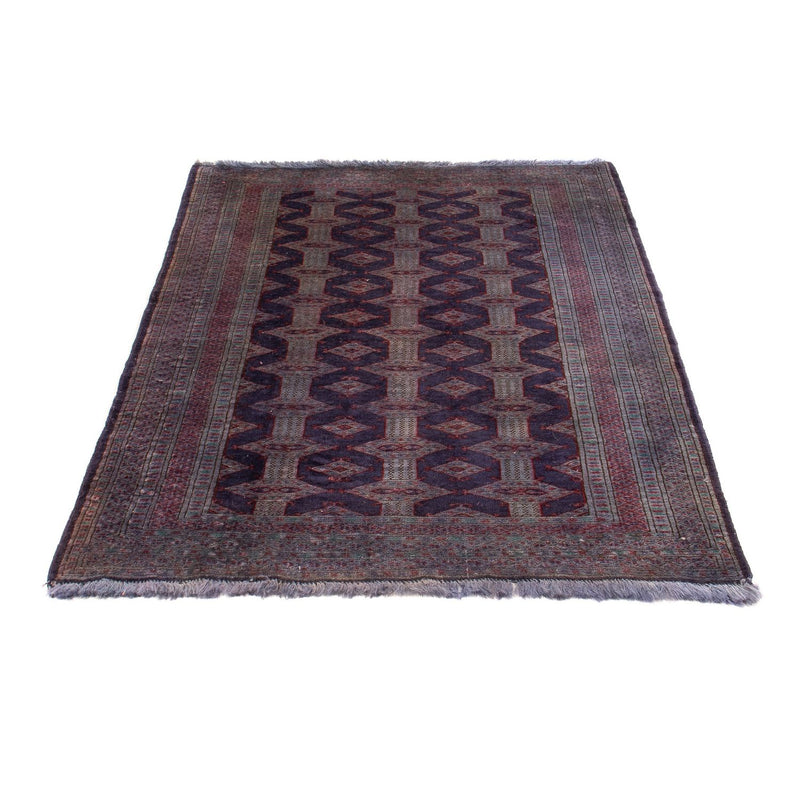 Turkaman Rug - 147 x 108 cm - dark brown