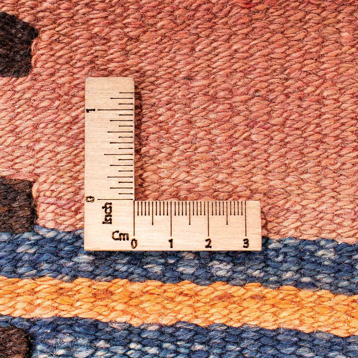 Runner Kelim Rug - Old - 260 x 140 cm - multicolored