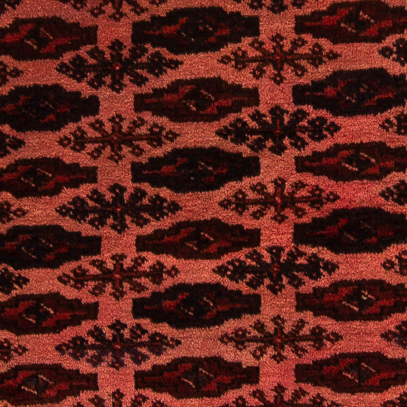 Afghan Rug - Bukhara - 150 x 103 cm - dark red
