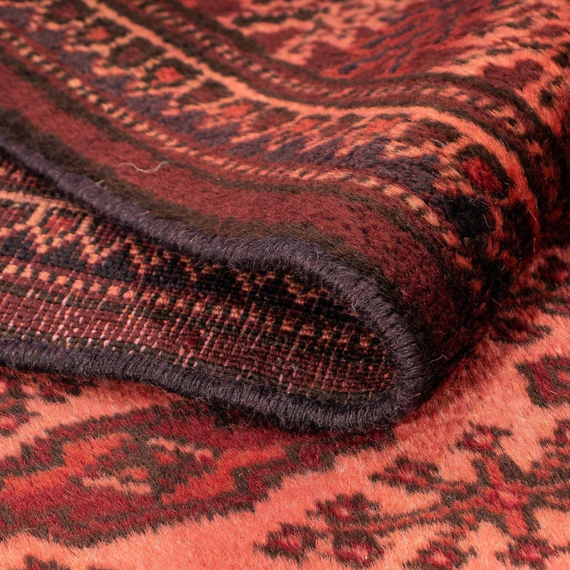 Afghan Rug - Bukhara - 150 x 103 cm - dark red