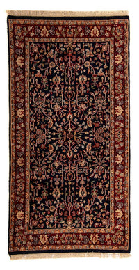 Runner Oriental Rug - Indus - 170 x 85 cm - dark blue