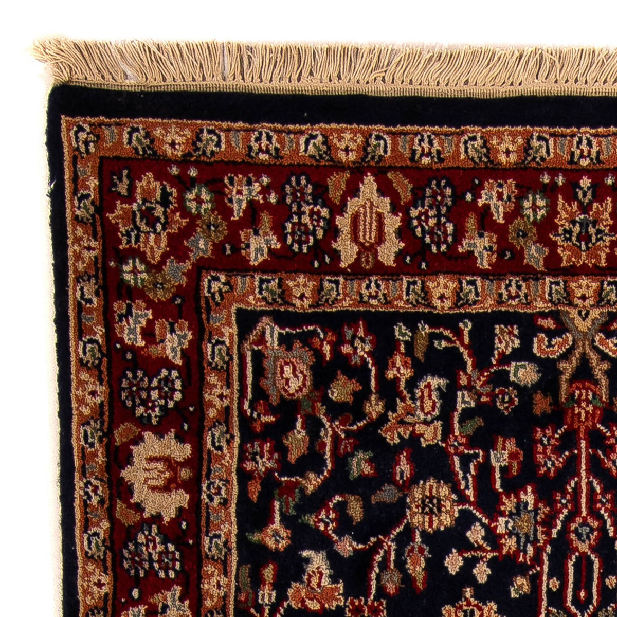 Runner Oriental Rug - Indus - 170 x 85 cm - dark blue