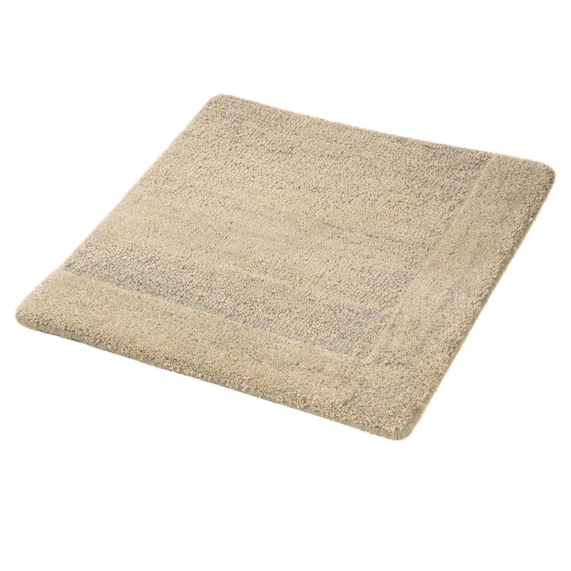Wool Rug square  - 47 x 47 cm - multicolored