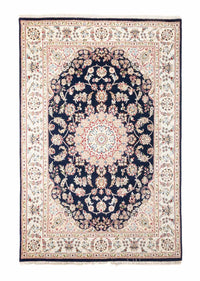 Oriental Rug - Nain - Indus - 200 x 134 cm - dark blue