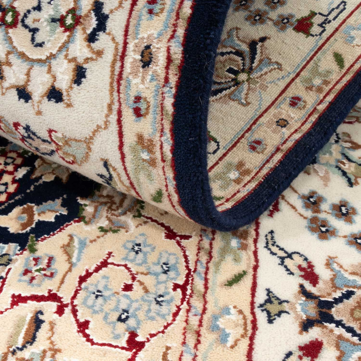 Oriental Rug - Nain - Indus - 200 x 134 cm - dark blue