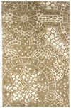 Nepal Rug 152x236cm - Wool Rug - Rectangle / Brown / 152 x 236 cm Rectangle