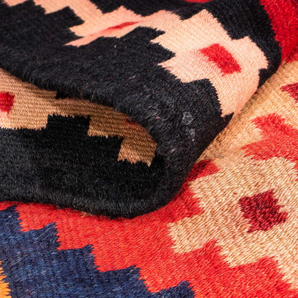 Runner Kelim Rug - Old - 285 x 100 cm - multicolored