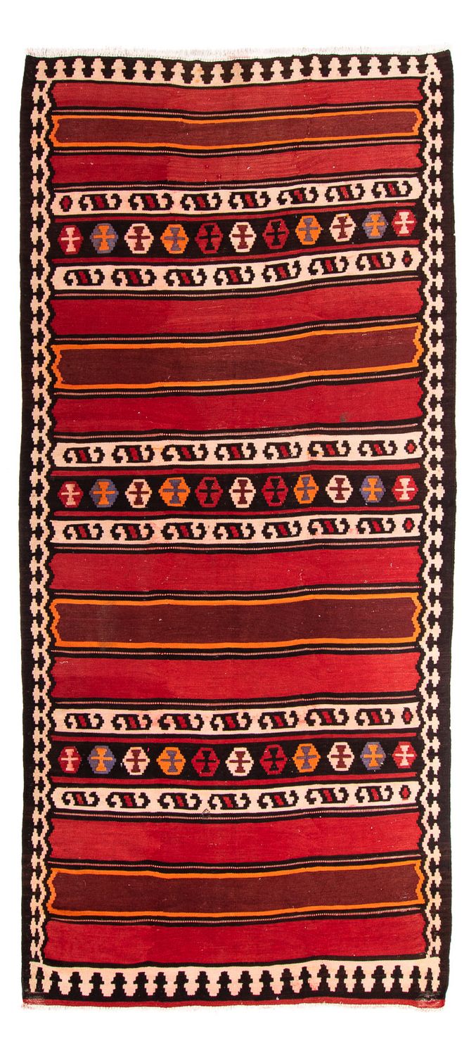 Runner Kelim Rug - Old - 330 x 150 cm - multicolored