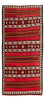 Runner Kelim Rug - Old - 330 x 150 cm - multicolored