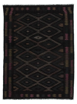 Kelim Rug - Splash - 230 x 168 cm - multicolored