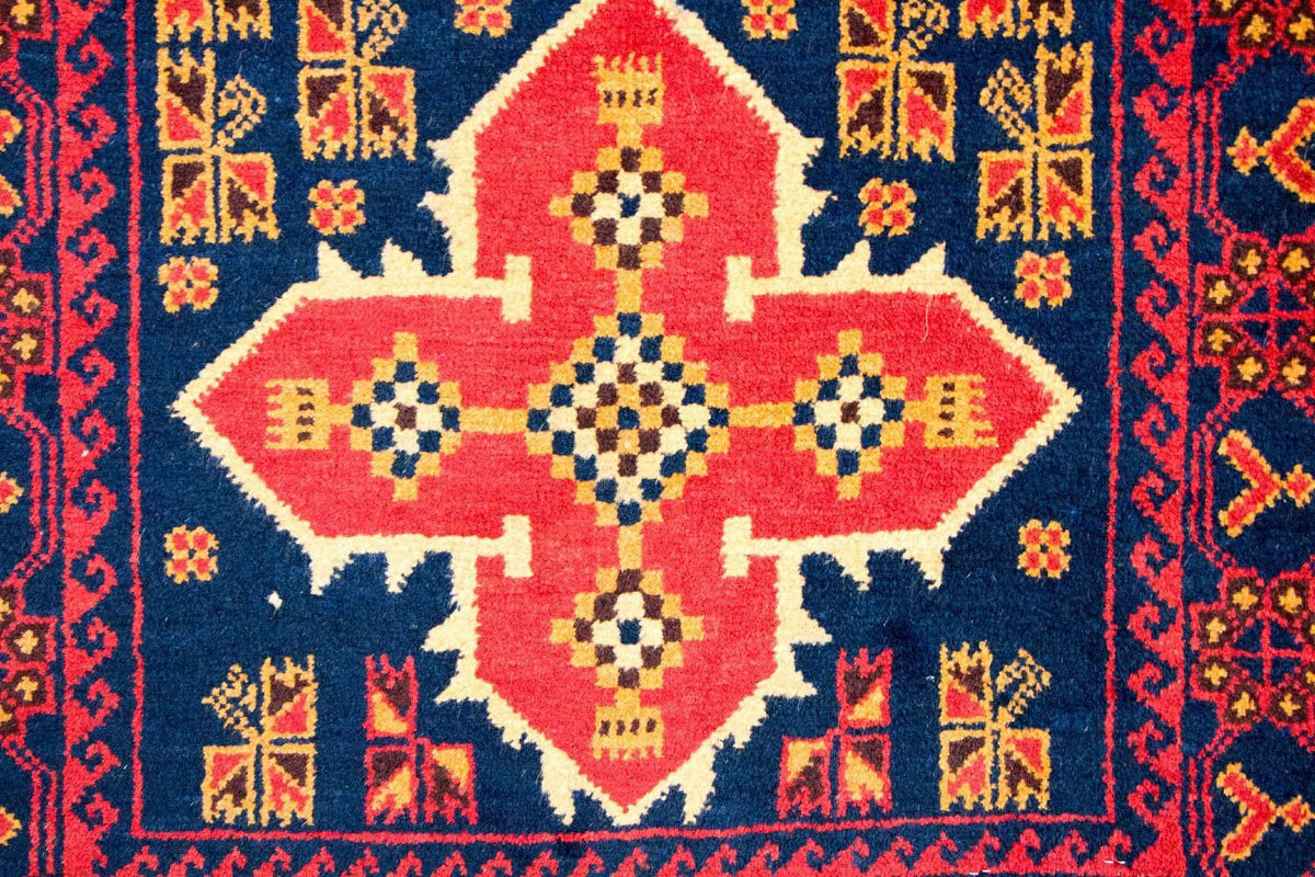 Belutsch Rug - 136 x 80 cm - blue