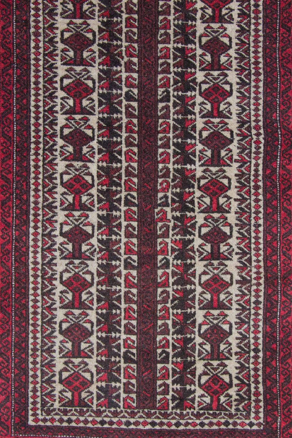 Belutsch Rug - 146 x 94 cm - red
