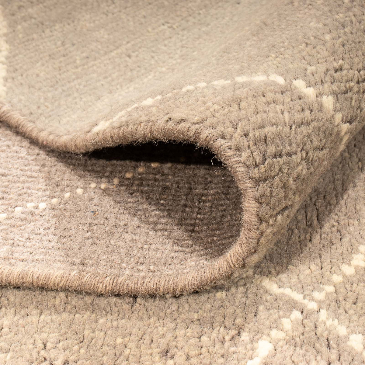 Designer Rug - 240 x 160 cm - dark brown