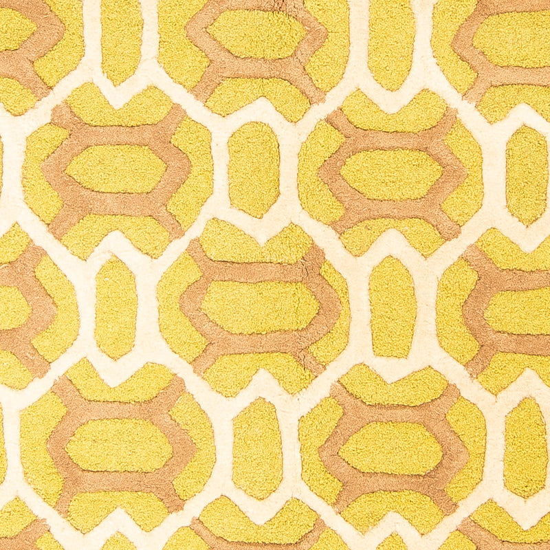 Wool Rug - 260 x 180 cm - yellow